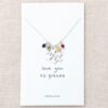 Love You To Pieces Sterling Necklace