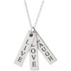 Live Love Laugh Sterling Necklace