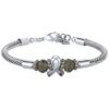 Diabetes Awareness Ribbon Cable Bracelet!